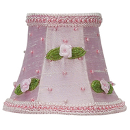 Pink with Pink Rosebud Shade