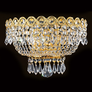 Empire 3 Light Crystal wall Sconces KL-41037-126-G
