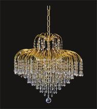 Waterfall crystal chandeliers KL-41043-2020-G
