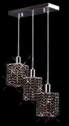 Colored Pendant Crystal Chandelier