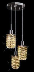 Colored Pendant Crystal Chandelier 2008 - R-R L3